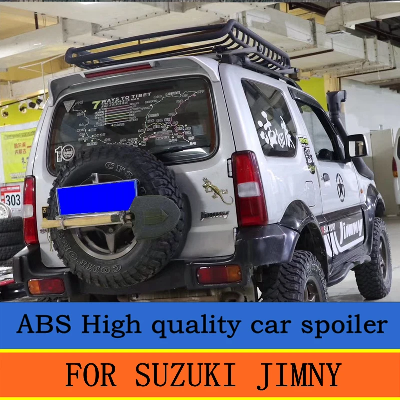 For Suzuki jimny spoiler with LED light High Quality ABS Material Car Rear Wing spoiler Primer Color 2007-2016 Car Spoiler
For Suzuki jimny spoiler with LED light High Quality ABS Material Car Rear Wing spoiler Primer Color 2007-2016 Car Spoiler