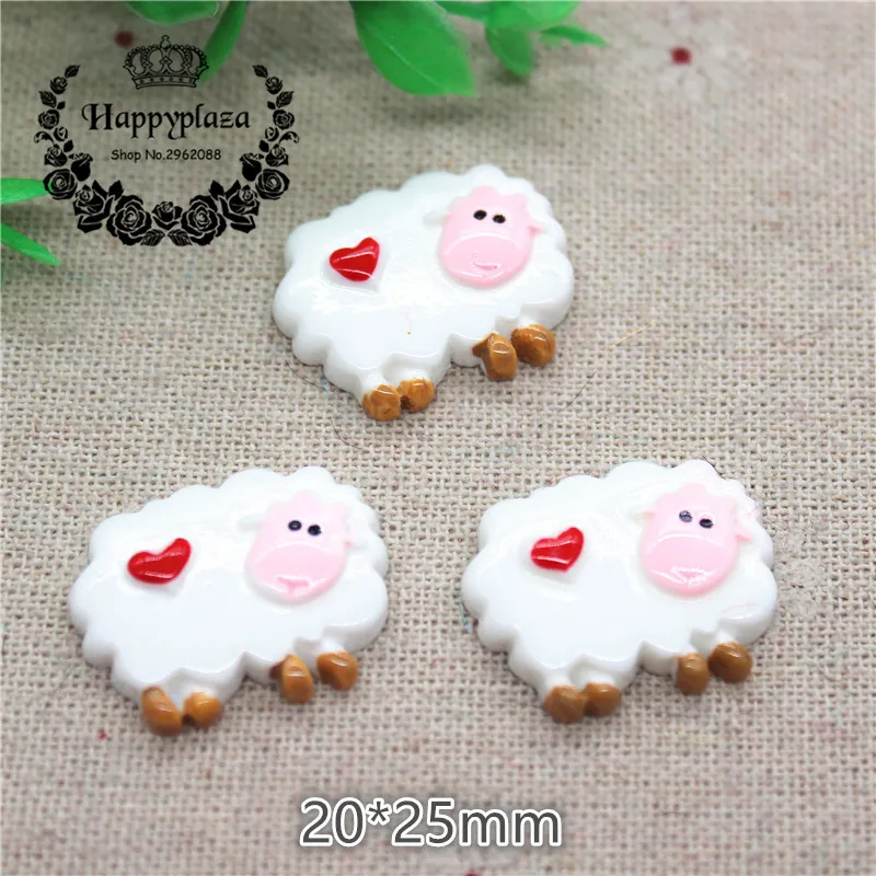 10pcs Kawaii Resin Animal Little Sheep Flatback Cabochon Charm DIY Phone/Craft Decoration,20*25mm
10pcs Kawaii Resin Animal Little Sheep Flatback Cabochon Charm DIY Phone/Craft Decoration,20*25mm