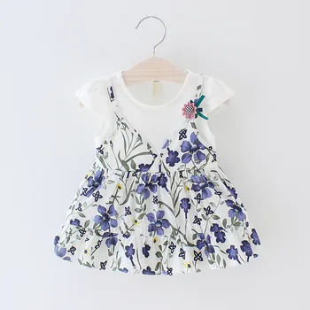 New 0-24M Casual Summer Baby Girls Dresses Cotton Print Floral Short Sleeve Cute Infant Girl Dresses Toddler Baby Girl Clothes
New 0-24M Casual Summer Baby Girls Dresses Cotton Print Floral Short Sleeve Cute Infant Girl Dresses Toddler Baby Girl Clothes