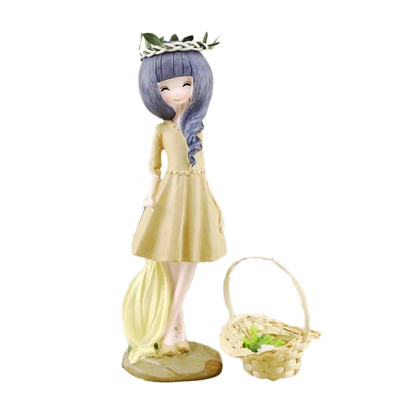 4 Colors Resin Flower Girls Figurines Girl Ornament Home Decor Crafts Garden Handicraft Home Furnishing Fairy Ornaments Gifts
4 Colors Resin Flower Girls Figurines Girl Ornament Home Decor Crafts Garden Handicraft Home Furnishing Fairy Ornaments Gifts