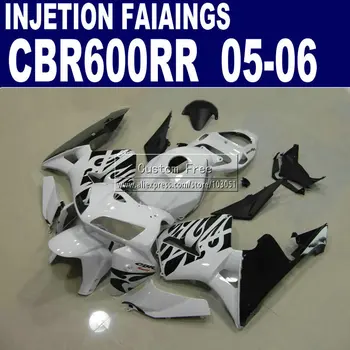 Motorcycle injection molding fairings kit for Honda CBR 600 RR fairing 600RR 2005 2006 CBR600RR 05 06 white black body parts
Motorcycle injection molding fairings kit for Honda CBR 600 RR fairing 600RR 2005 2006 CBR600RR 05 06 white black body parts