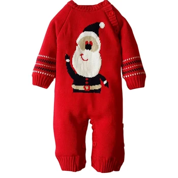 New Christmas Warm Jumpsuit Red Overalls Santa Clause Thick Cotton Baby Winter Romper Newborn Boys Girls Festival Costume
New Christmas Warm Jumpsuit Red Overalls Santa Clause Thick Cotton Baby Winter Romper Newborn Boys Girls Festival Costume