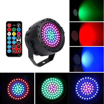 78LED RGB Par Light Sound Activated LED DJ Disco Stage Light with Remote Control Compatible with DMX Up Lights for Wedding Karao
78LED RGB Par Light Sound Activated LED DJ Disco Stage Light with Remote Control Compatible with DMX Up Lights for Wedding Karao