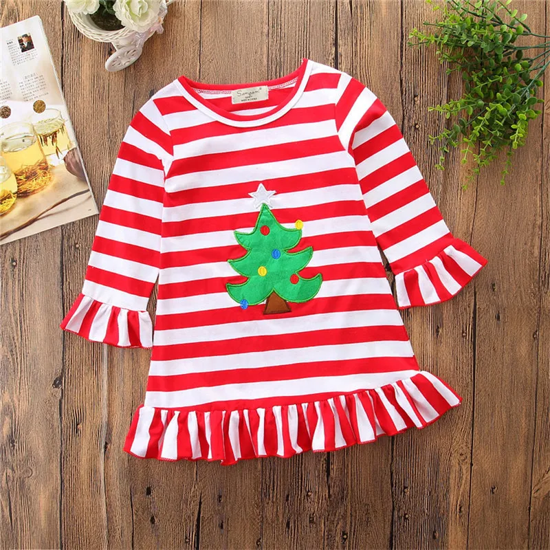 PUDCOCO Newest Christmas Toddler Kids Baby Girls Striped Dress Flare Long Sleeve Sweet Cotton XMAS Party Dresses Clothes 1-6T
PUDCOCO Newest Christmas Toddler Kids Baby Girls Striped Dress Flare Long Sleeve Sweet Cotton XMAS Party Dresses Clothes 1-6T