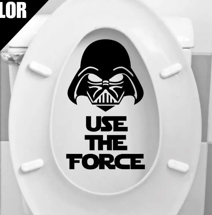 The Mysterious Power Toilet Seat Decal And Graphics Star Wars Darth Vader Bathroom Restroom Sticker GA046
The Mysterious Power Toilet Seat Decal And Graphics Star Wars Darth Vader Bathroom Restroom Sticker GA046