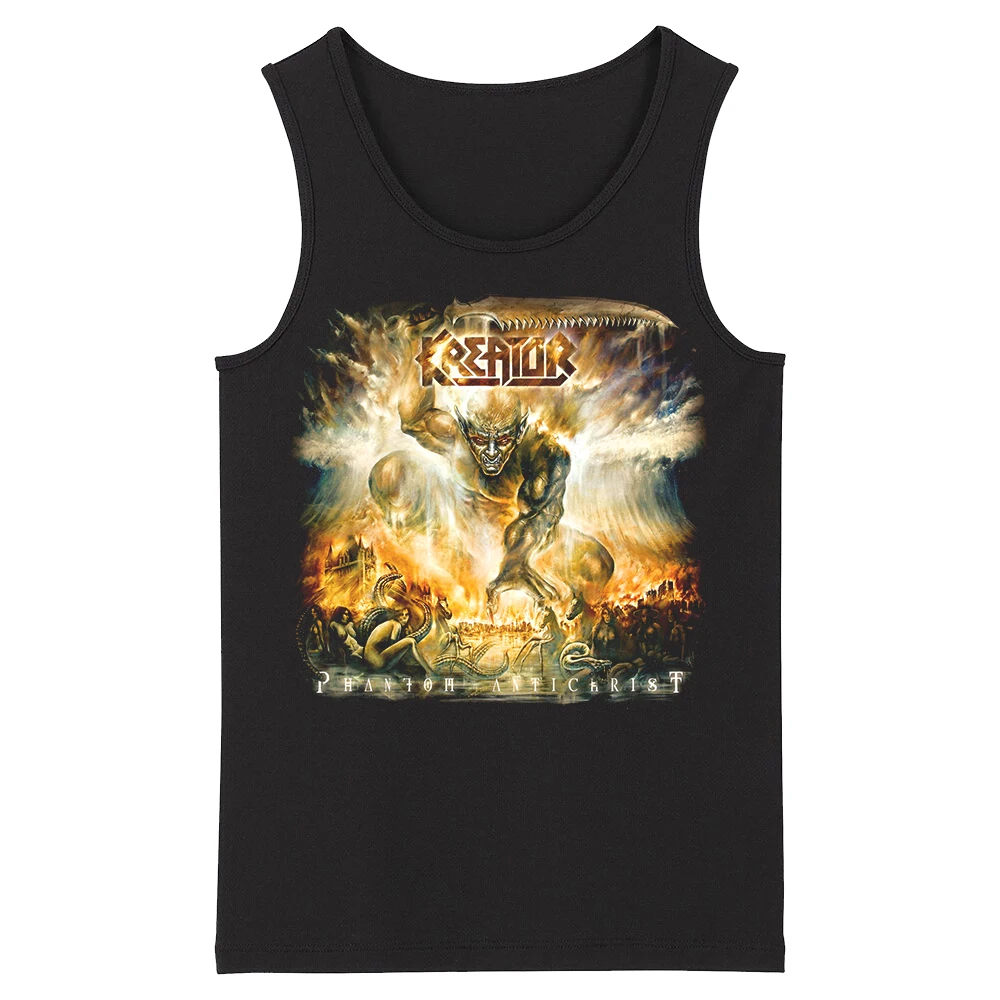 Bloodhoof Kreator Grindcore Heavy Metal Speed Metal Thrash Deathcore Men's Tank Tops Asian Size
Bloodhoof Kreator Grindcore Heavy Metal Speed Metal Thrash Deathcore Men's Tank Tops Asian Size