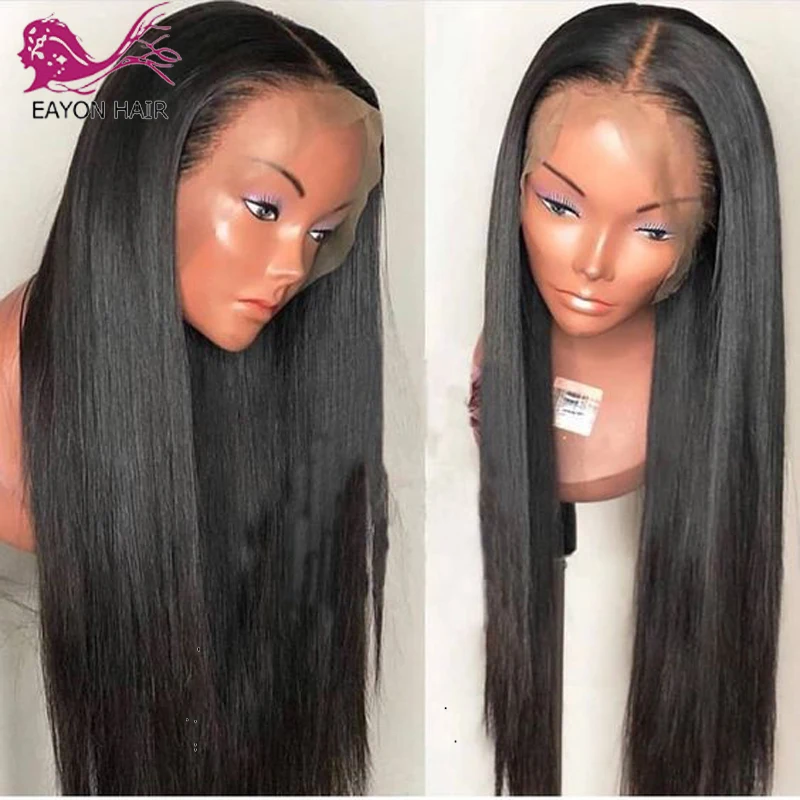 EAYON Preplucked Full Lace Human Hair Wig With Baby Hair Silky Straight Peruvian Remy Hair Wigs Bleached Knots 130 Density
EAYON Preplucked Full Lace Human Hair Wig With Baby Hair Silky Straight Peruvian Remy Hair Wigs Bleached Knots 130 Density