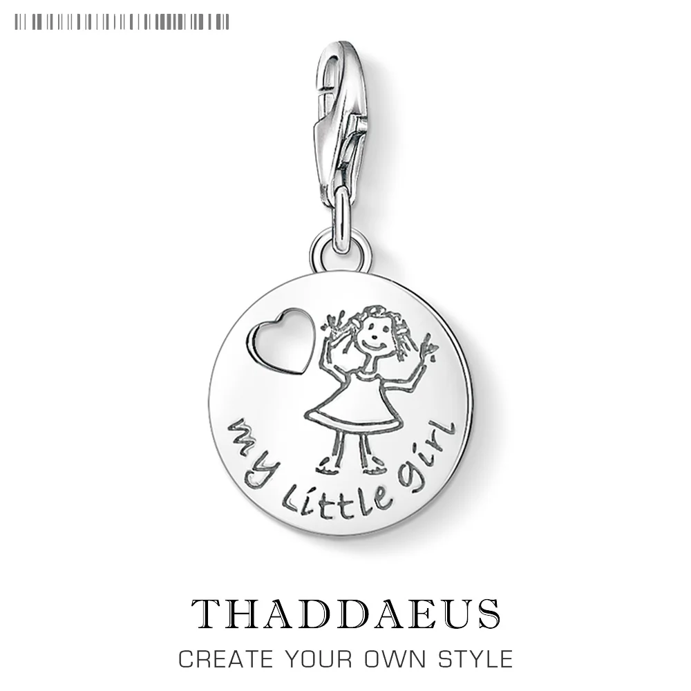 New Trendy Jewelry & Daughter My Little Girl Charm Pendant Mother Dad Gift 925 Sterling Silver Jewelry Fit Bracelet Necklace
New Trendy Jewelry & Daughter My Little Girl Charm Pendant Mother Dad Gift 925 Sterling Silver Jewelry Fit Bracelet Necklace