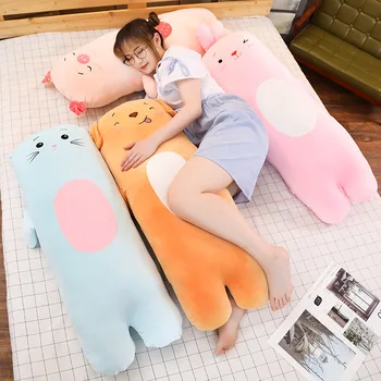 Washable Cartoon Plush Animals Long Stuffed Sleeping Leg Pillows Bunny Mouse Bear Dog Pig Kids Adults Overnight Toy 70/100cm
Washable Cartoon Plush Animals Long Stuffed Sleeping Leg Pillows Bunny Mouse Bear Dog Pig Kids Adults Overnight Toy 70/100cm