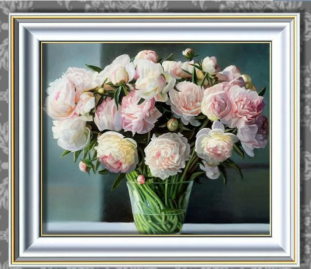 oneroom Beautiful Peony Vase Cross Stitch Kits Flower Crafts Art Needlework 14CT Unprinted Embroidered Handmade DMC Wall
oneroom Beautiful Peony Vase Cross Stitch Kits Flower Crafts Art Needlework 14CT Unprinted Embroidered Handmade DMC Wall