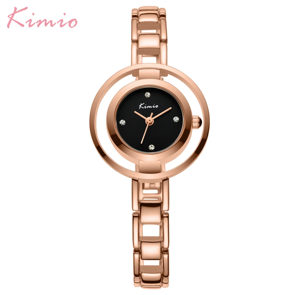 KIMIO 2019 Ladies Rose Gold Watches Stainless Steel Women Watches Luxury Rhinestones Fashion Quartz Women Bracelet Wrist Watch
KIMIO 2019 Ladies Rose Gold Watches Stainless Steel Women Watches Luxury Rhinestones Fashion Quartz Women Bracelet Wrist Watch