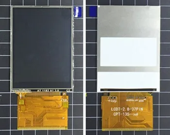 2.8 inch 37P TFT LCD Touch Screen ILI9341 LI9325 ILI9328 Drive IC 240(RGB)*320 MCU 8/16Bit Interface
2.8 inch 37P TFT LCD Touch Screen ILI9341 LI9325 ILI9328 Drive IC 240(RGB)*320 MCU 8/16Bit Interface