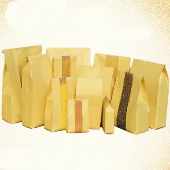 Ferimo 100pcs Kraft Paper Package Storage Bags Open Top Organ Bag With Window Wedding Party Favor Packaging Wholesale
Ferimo 100pcs Kraft Paper Package Storage Bags Open Top Organ Bag With Window Wedding Party Favor Packaging Wholesale