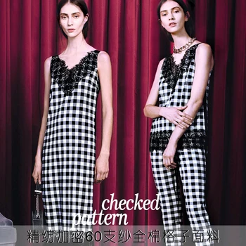 Worsted black and white lattice cotton fabric polar world worsted cotton 60 encrypted shirt cotton fabric handmade cotton cloth
Worsted black and white lattice cotton fabric polar world worsted cotton 60 encrypted shirt cotton fabric handmade cotton cloth