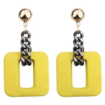 KEJIALAI Women Square Earrings 2018 Fashion Big Drop Dangle Earrings Simple Trend Ear Accessories Gift For Women E6081
KEJIALAI Women Square Earrings 2018 Fashion Big Drop Dangle Earrings Simple Trend Ear Accessories Gift For Women E6081