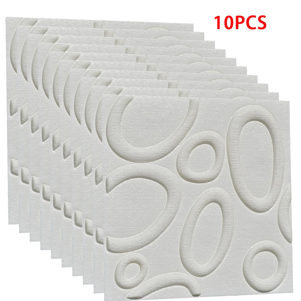 10 Pcs 3D Nordic Wall Stickers Background Pack Anti-collision Self-adhesive Wall Paste Simple Decorative Wallpaper Home Decor
10 Pcs 3D Nordic Wall Stickers Background Pack Anti-collision Self-adhesive Wall Paste Simple Decorative Wallpaper Home Decor