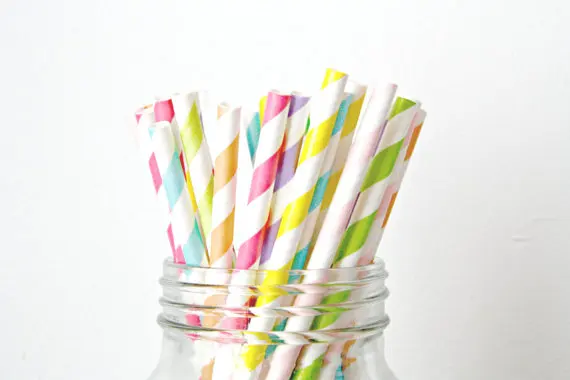 100 Unicorn Rainbow straws paper straw wedding banquet straw color party Drinking straws mixed 8 rainbow colors
100 Unicorn Rainbow straws paper straw wedding banquet straw color party Drinking straws mixed 8 rainbow colors