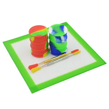 2pcs Oil barrel Non Stick Silicone Slick oil concentrate Container Dab wax Jar+2pcs Bho Dabber Carving tool+Baking Silicone pads
2pcs Oil barrel Non Stick Silicone Slick oil concentrate Container Dab wax Jar+2pcs Bho Dabber Carving tool+Baking Silicone pads