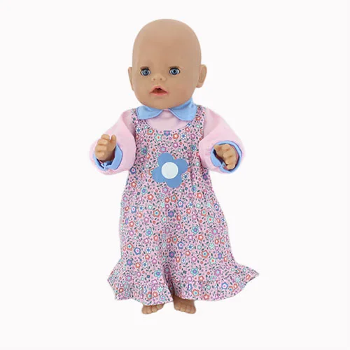 Purple Flower Jumpsuits Doll Clothes Wear for 43cm Baby Doll,Children best Birthday Gift(only sell clothes)
Purple Flower Jumpsuits Doll Clothes Wear for 43cm Baby Doll,Children best Birthday Gift(only sell clothes)
