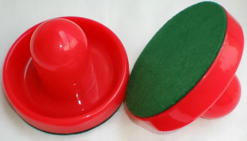 NEW 1pcs red 96mm 3-3/4" Air hockey table pusher Mallets Felt GoalieS puck 77 HIGH QUALITY
NEW 1pcs red 96mm 3-3/4" Air hockey table pusher Mallets Felt GoalieS puck 77 HIGH QUALITY