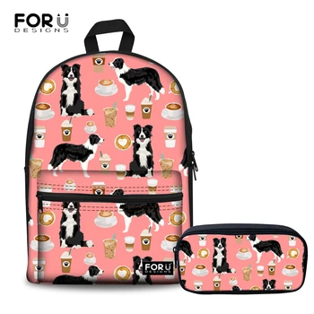 FORUDESIGNS Female Rucksack Women School Backpack for Teenage Girls Mochila Feminina Border Collie Printing Laptop Bagpacks 2019
FORUDESIGNS Female Rucksack Women School Backpack for Teenage Girls Mochila Feminina Border Collie Printing Laptop Bagpacks 2019