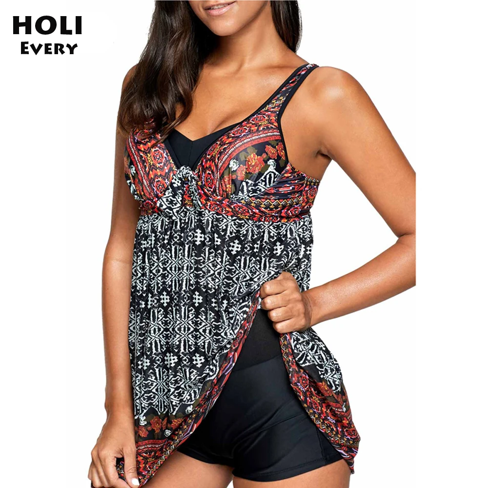 Swimwear Large size One piece Women Swimsuit Plus Size Female Retro Swim Dress With Shorts Bather Beach Bathing Suit May 2019
Swimwear Large size One piece Women Swimsuit Plus Size Female Retro Swim Dress With Shorts Bather Beach Bathing Suit May 2019