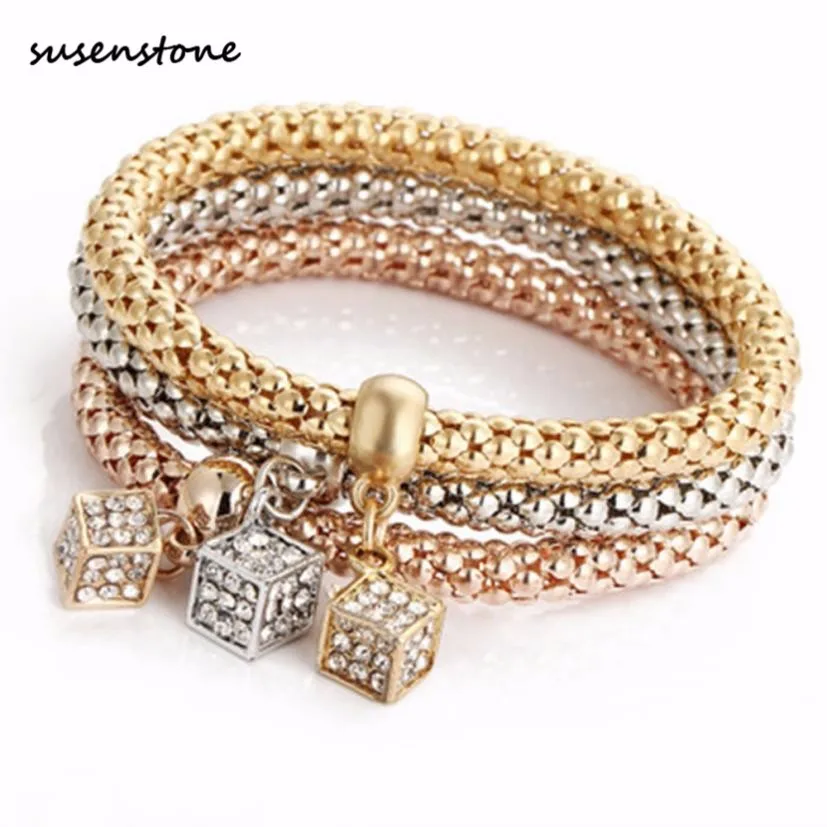 Susenstone 2018 Fashion Lady Bangle Charm Women Bracelet Gold Silver Rose Gold Rhinestone Bangle
Susenstone 2018 Fashion Lady Bangle Charm Women Bracelet Gold Silver Rose Gold Rhinestone Bangle