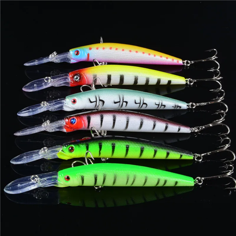 Hot Sale 15g 14.5m Minnow Fishing Lures Hard Bait 3D Eyes Hooks Plastic Crank Bait Swimbait Fishing Wobbler Depth 0.6-2.4m
Hot Sale 15g 14.5m Minnow Fishing Lures Hard Bait 3D Eyes Hooks Plastic Crank Bait Swimbait Fishing Wobbler Depth 0.6-2.4m