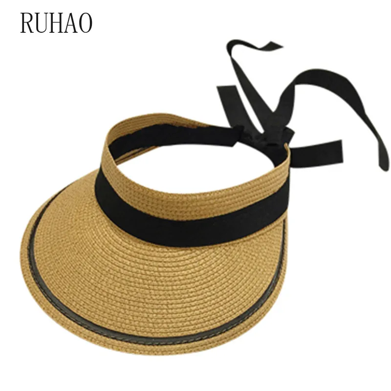 RUHAO womens summer caps Girls beach hat outdoor folding Empty top sun hat Lady fashion elegante cap ponytail hat
RUHAO womens summer caps Girls beach hat outdoor folding Empty top sun hat Lady fashion elegante cap ponytail hat