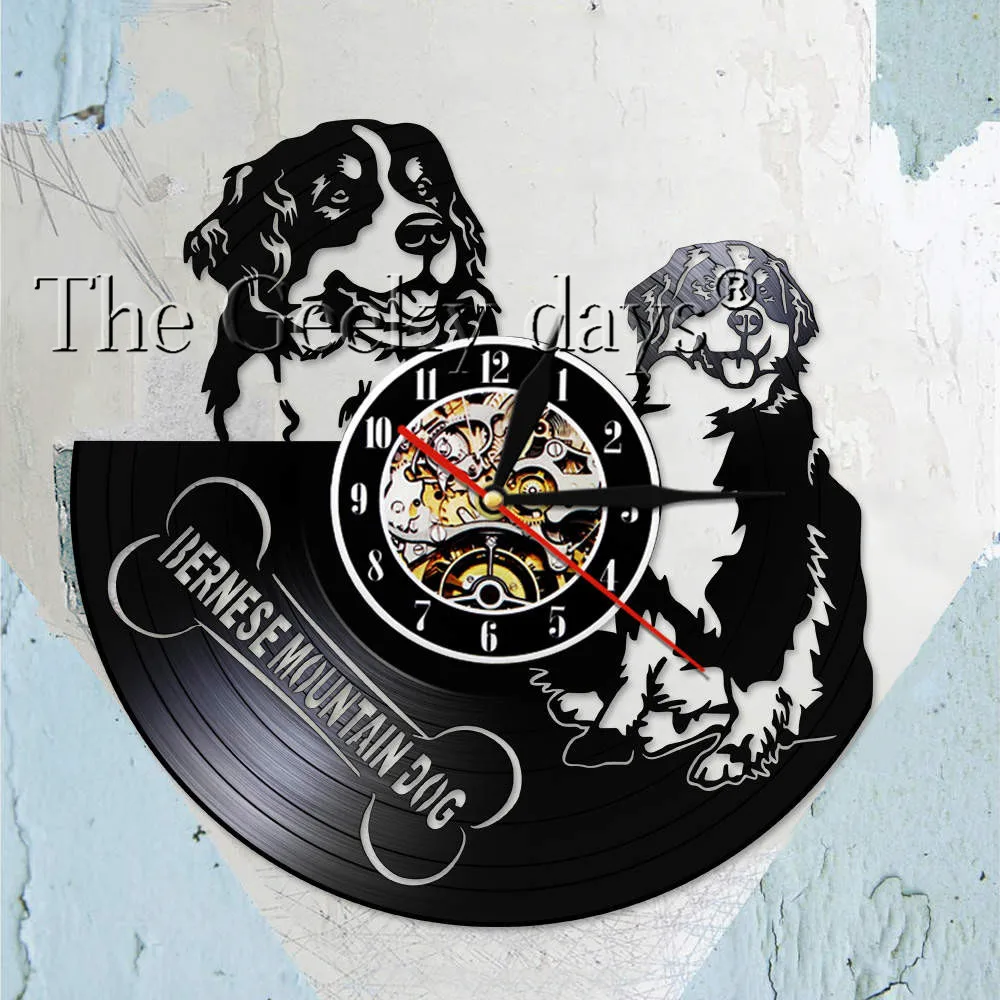 Bernese Mountain Dog Wall Clock Vinyl Record Wall Art Home Decor Berner Pet Vintage Wall Watch Berner Sennenhund Dog Breed Gift
Bernese Mountain Dog Wall Clock Vinyl Record Wall Art Home Decor Berner Pet Vintage Wall Watch Berner Sennenhund Dog Breed Gift