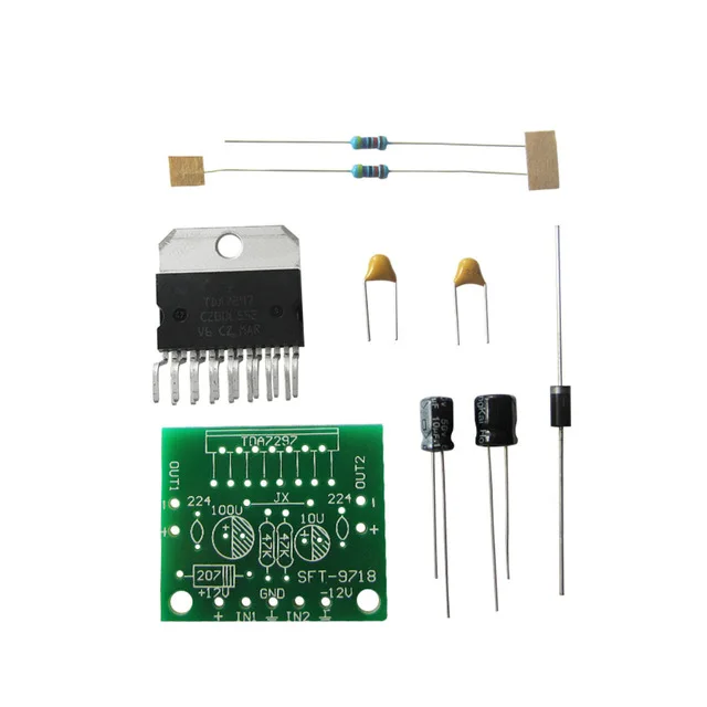 10PCS kit TDA7297 amplifier board spare parts dc 12v grade 2.0 dual audio encoding 15w electronic diy kit
10PCS kit TDA7297 amplifier board spare parts dc 12v grade 2.0 dual audio encoding 15w electronic diy kit
