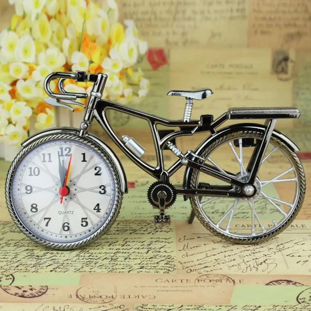 1PC Cool Luxury Creative Retro Novelty Bicycle Model Alarm Clock Desk Home Bedroom Decoration Stand Clock Gift High Grade
1PC Cool Luxury Creative Retro Novelty Bicycle Model Alarm Clock Desk Home Bedroom Decoration Stand Clock Gift High Grade