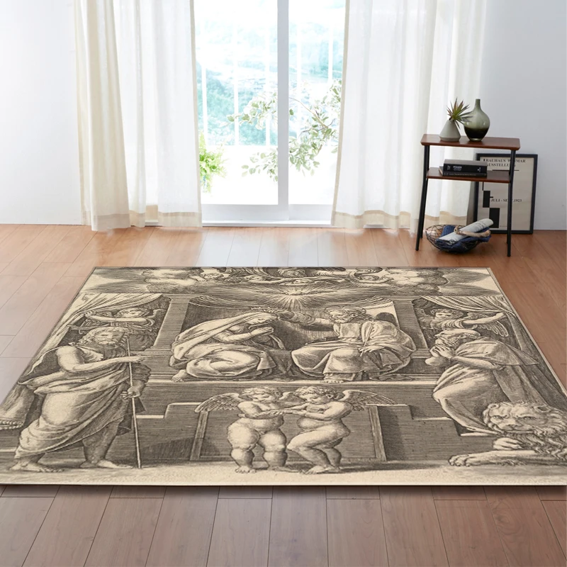 Nordic Living Room Carpet Greek Art Statues Printing Rug Mat Anti-slip Flannel Warm Bedroom Angel Idol Home Area Rug Carpets
Nordic Living Room Carpet Greek Art Statues Printing Rug Mat Anti-slip Flannel Warm Bedroom Angel Idol Home Area Rug Carpets