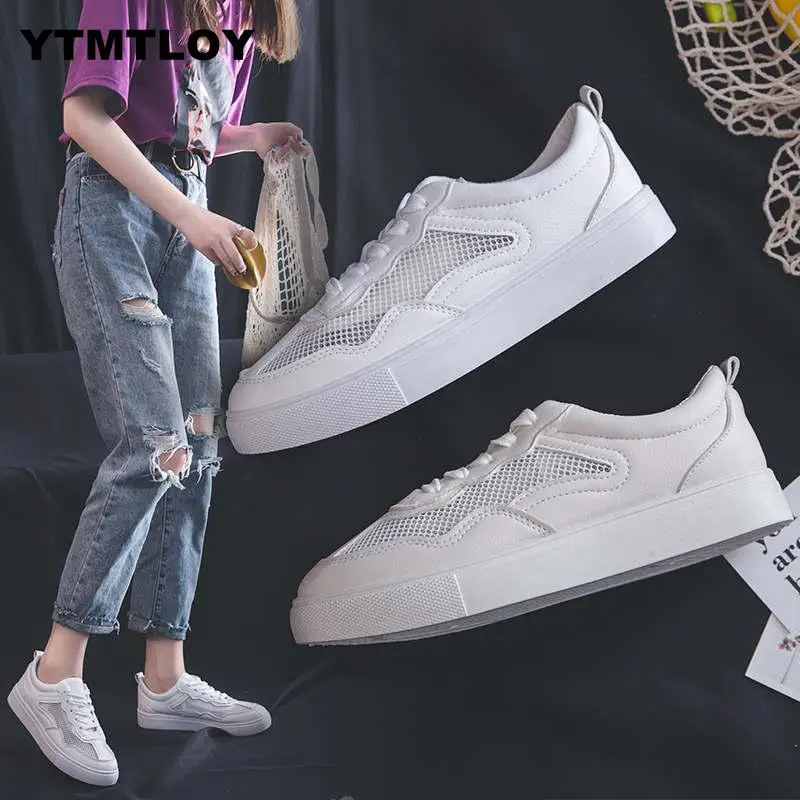 2019 Tenis Feminino Lace-up Off White Shoes Woman Pu Leather Female Casual Women Sneakers Zapatos De Mujer Mesh Cute Zapatillas
2019 Tenis Feminino Lace-up Off White Shoes Woman Pu Leather Female Casual Women Sneakers Zapatos De Mujer Mesh Cute Zapatillas