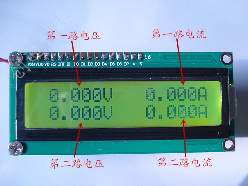 Digital dual voltage ammeter version V3.2 microcontroller T26 LCD screen with 1602 meter
Digital dual voltage ammeter version V3.2 microcontroller T26 LCD screen with 1602 meter