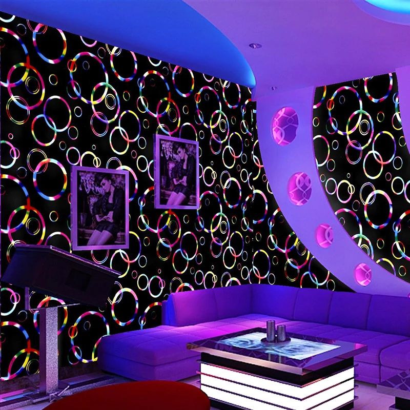 Entertainment color Circle Symphony Flashing Suffix Wallpaper bedroom Hotel KTV Decoration Private Room TV Backdrop Wall decor
Entertainment color Circle Symphony Flashing Suffix Wallpaper bedroom Hotel KTV Decoration Private Room TV Backdrop Wall decor