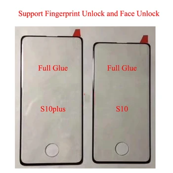 100pcs Support Fingerprint Unlock 3D Curved Full Glue Tempered Glass For Samsung S10 Full Adhesive Screen Protector for S10plus
100pcs Support Fingerprint Unlock 3D Curved Full Glue Tempered Glass For Samsung S10 Full Adhesive Screen Protector for S10plus