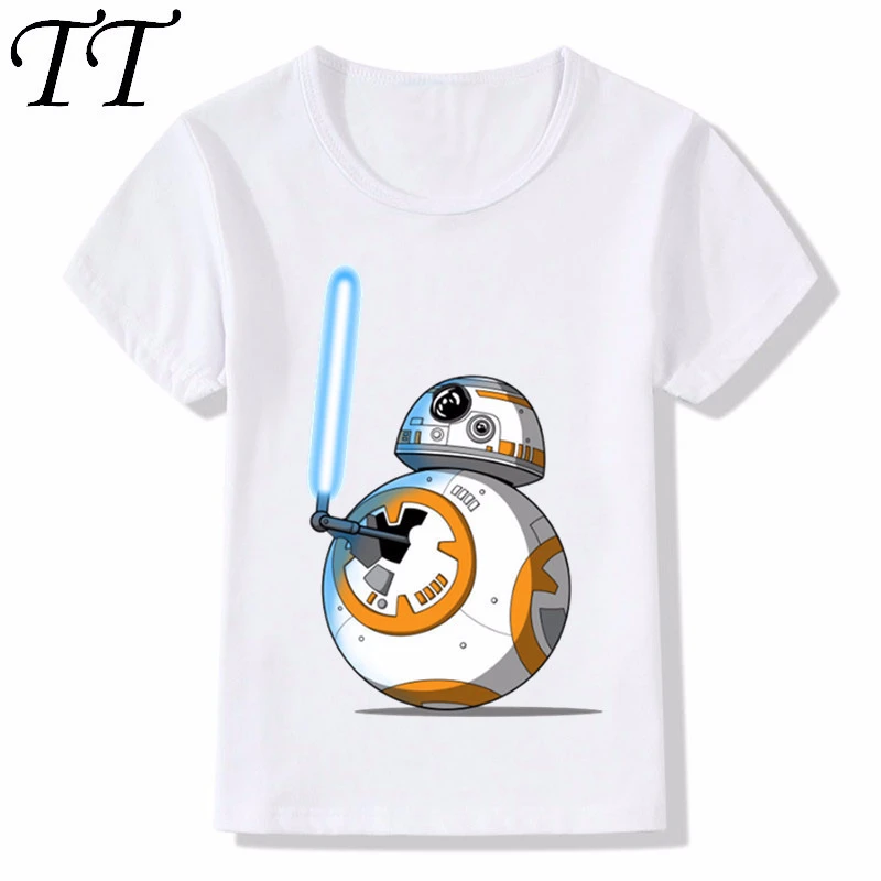 BB-8 On The Move Design Children's Funny T-Shirts Boys Girls Star Wars Summer Tops Tees Kids Casual Clothes For Baby,HKP5163
BB-8 On The Move Design Children's Funny T-Shirts Boys Girls Star Wars Summer Tops Tees Kids Casual Clothes For Baby,HKP5163