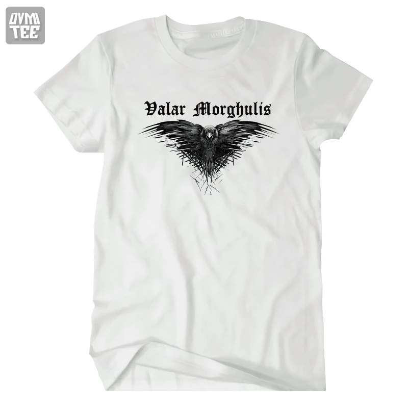 2019 new Game of Thrones All men must die Valar Morghulis short sleeve t shirt 3 eyed Crow nights watch costume jersey
2019 new Game of Thrones All men must die Valar Morghulis short sleeve t shirt 3 eyed Crow nights watch costume jersey
