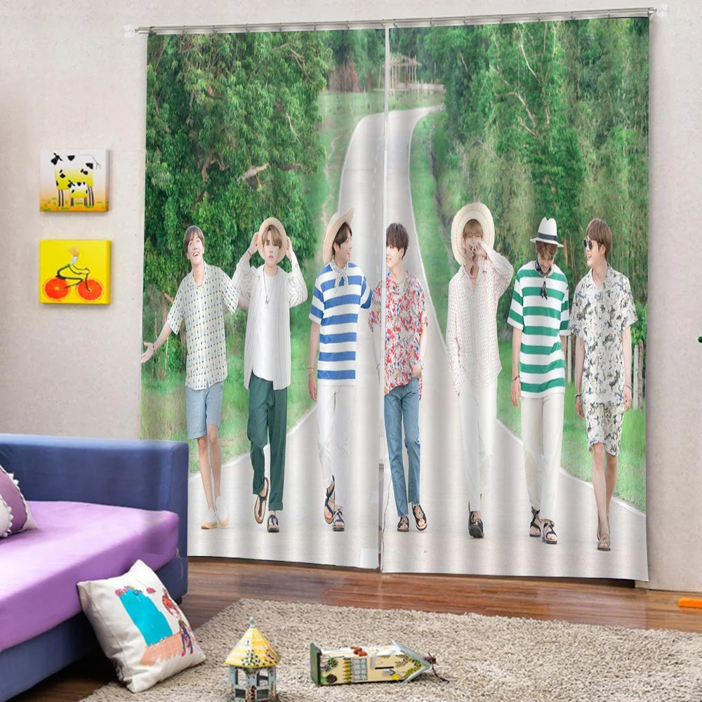 Customization Colorful Blackout Curtain Ink Painting Christmas Curtains for Living Room Bedroom Window Curtain Living Room
Customization Colorful Blackout Curtain Ink Painting Christmas Curtains for Living Room Bedroom Window Curtain Living Room
