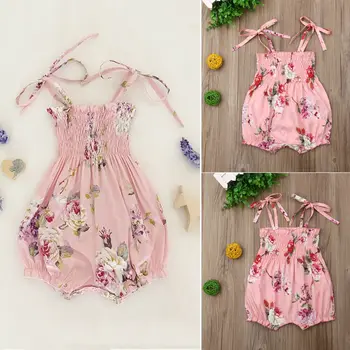 Newborn Baby Girl Clothes Flower Print Ruffle Strap Rompers Jumpsuit One-Piece Clothes
Newborn Baby Girl Clothes Flower Print Ruffle Strap Rompers Jumpsuit One-Piece Clothes