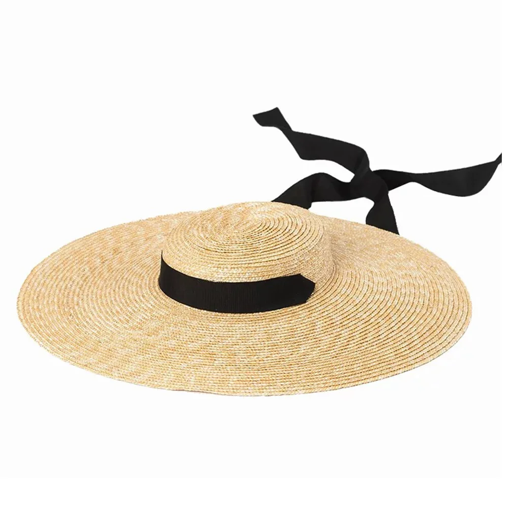 Women Summer Holiday Travel Flat Fashion Gift Sun Hat Camping Ribbon Tie Exquisite Beach Wide Brim Wheat Straw Casual
Women Summer Holiday Travel Flat Fashion Gift Sun Hat Camping Ribbon Tie Exquisite Beach Wide Brim Wheat Straw Casual