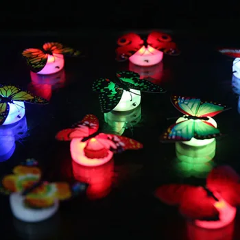 LED Wall Stickers Colorful Changing Butterfly Glowing Wall Decals Night Light Lamp Home Decor DIY Living Room Wall Sticker 
LED Wall Stickers Colorful Changing Butterfly Glowing Wall Decals Night Light Lamp Home Decor DIY Living Room Wall Sticker