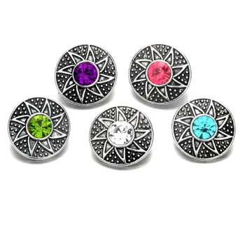 10PCS 5Colors Crystal New Design Flower 18MM Snap Jewelry Metal Alloy DIY Snap Button Jewelry Charm Bracelet
10PCS 5Colors Crystal New Design Flower 18MM Snap Jewelry Metal Alloy DIY Snap Button Jewelry Charm Bracelet