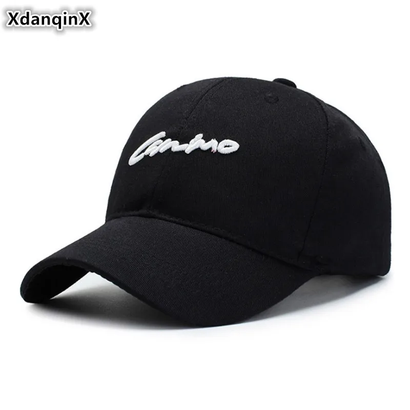 XdanqinX Three-dimensional Letter Embroidery Women's Cotton Baseball Caps Adjustable Head Size Men's Hip Hop Hats New Sports Cap
XdanqinX Three-dimensional Letter Embroidery Women's Cotton Baseball Caps Adjustable Head Size Men's Hip Hop Hats New Sports Cap