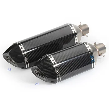 Motorcycle exhaust pipe muffle akrapovic escape moto small hexagonal with db killer For kawasaki er6n cb00 cbr125 crf 230 fz1
Motorcycle exhaust pipe muffle akrapovic escape moto small hexagonal with db killer For kawasaki er6n cb00 cbr125 crf 230 fz1