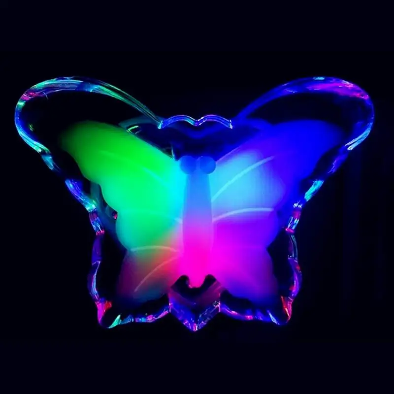 LED Light Control Energy Saving US Plug Lovely Led Color Changing Butterfly Night Light Decoration For bedroom 220V lighting
LED Light Control Energy Saving US Plug Lovely Led Color Changing Butterfly Night Light Decoration For bedroom 220V lighting