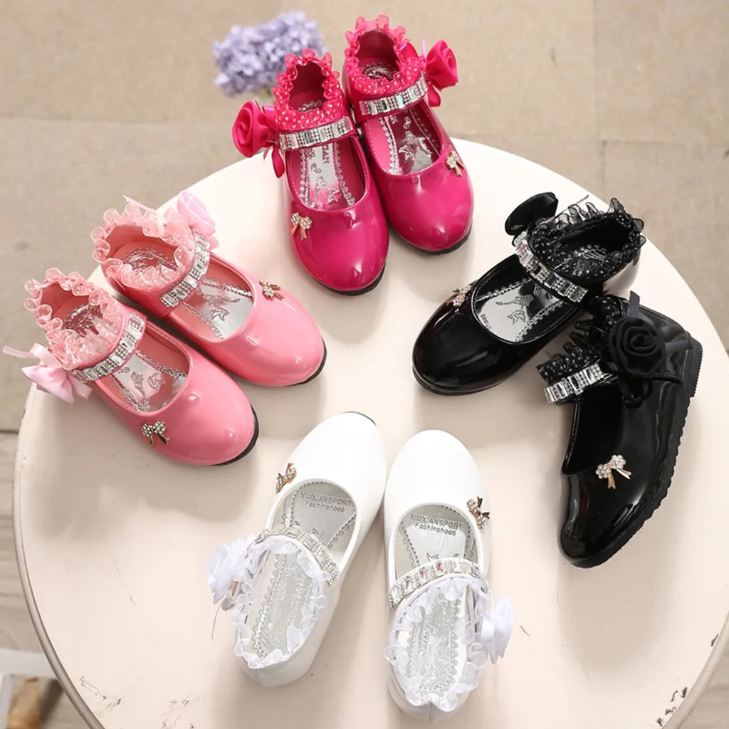 Children Toddler Infant Kids Baby Girls Lace Crystal Dance Single Princess Shoes New arrival 2019
Children Toddler Infant Kids Baby Girls Lace Crystal Dance Single Princess Shoes New arrival 2019