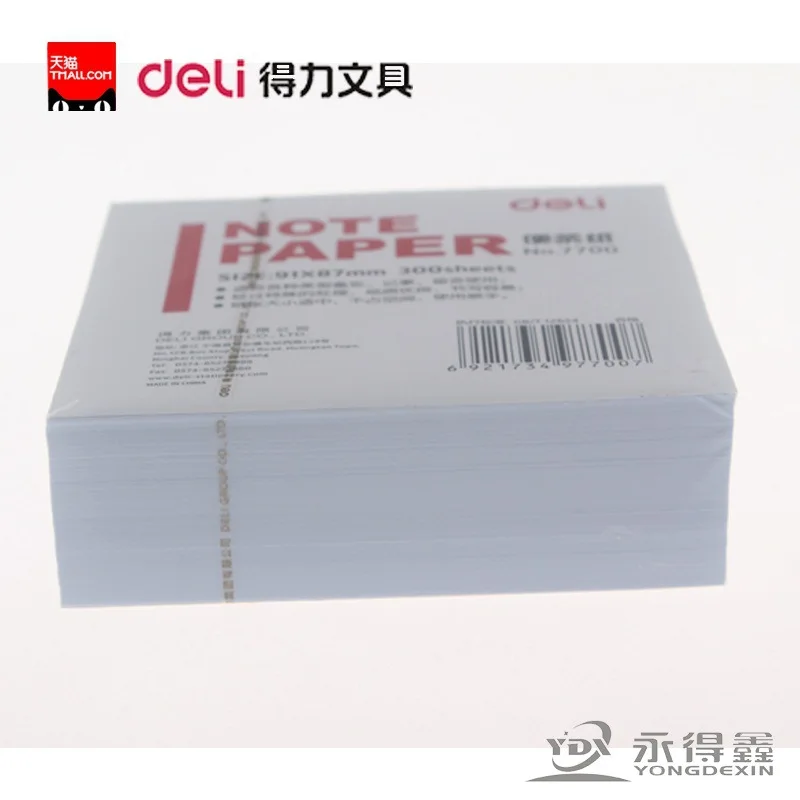 7700 note book 300p core strength note paper 91mm*87 mm white note without box memo sheets stationery
7700 note book 300p core strength note paper 91mm*87 mm white note without box memo sheets stationery