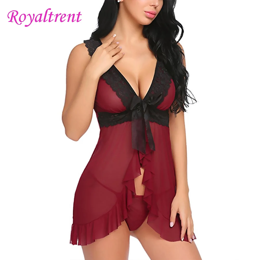 Nightdress Sexy Babydoll Lingerie Dress Woman Mesh Lingerie Sexy Nightdress Sexy Woman Nightdress+Thong Black/Red/Pink/Purple
Nightdress Sexy Babydoll Lingerie Dress Woman Mesh Lingerie Sexy Nightdress Sexy Woman Nightdress+Thong Black/Red/Pink/Purple